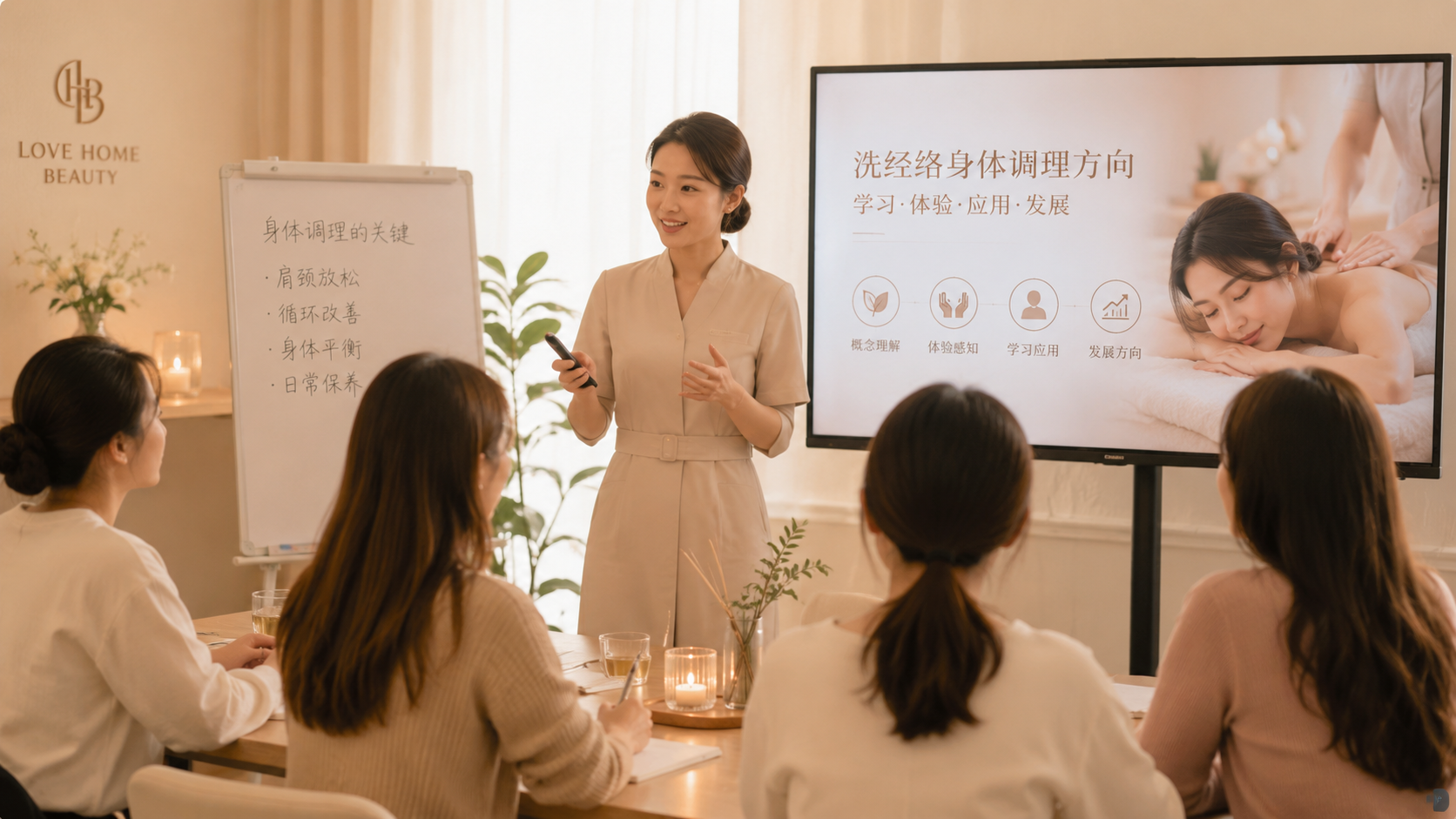 洗经络课程与成长学习